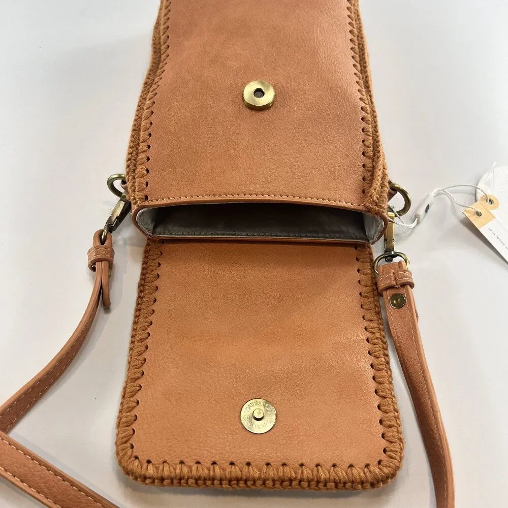 NWT Urban Originals Vegan Love Fest Crochet Crossbody Purse - Picture 14 of 16